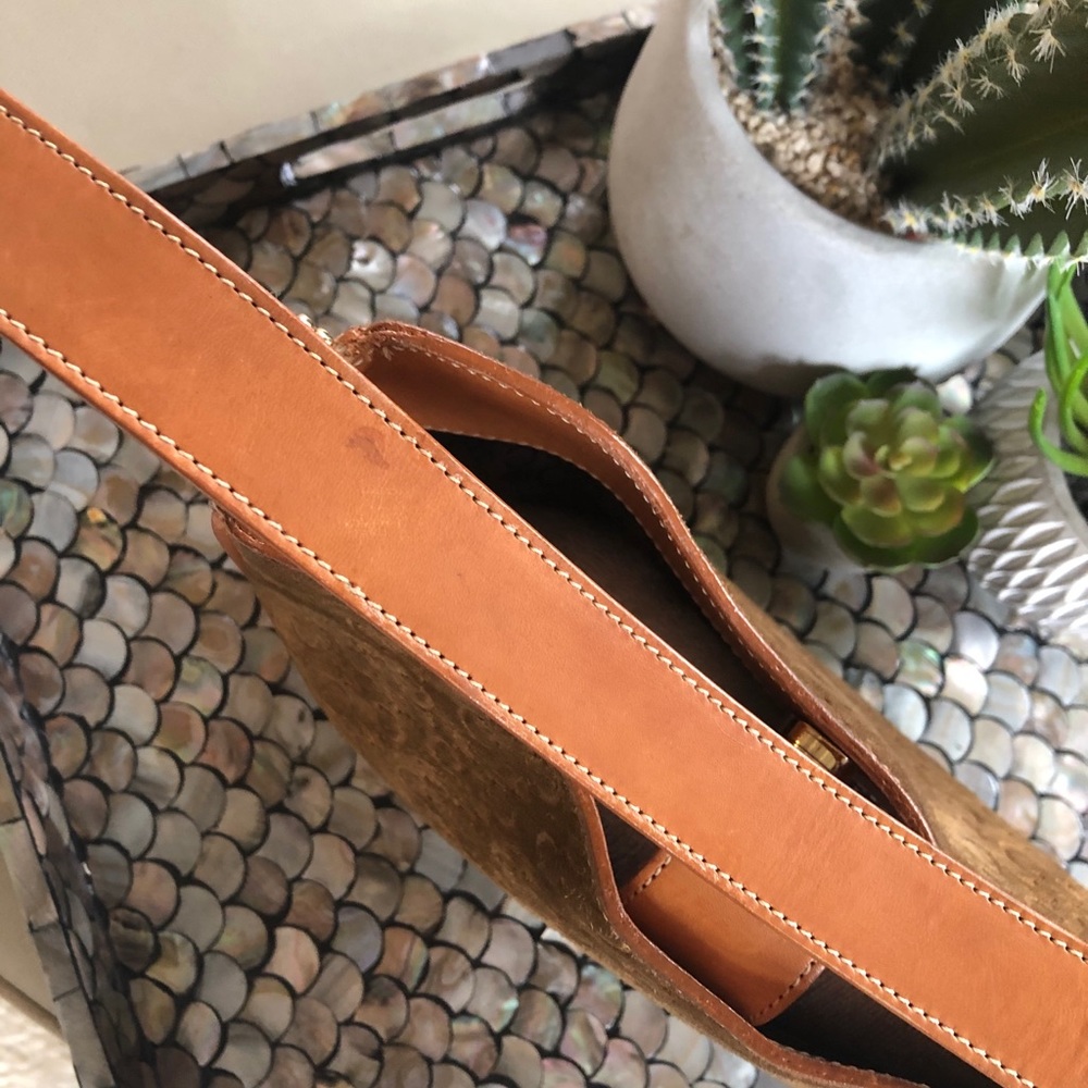 Celine Suede shoulder bag - authentic - Picture 3 of 10